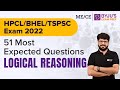 Logical Reasoning | 51 Most Expected Questions for HPCL, BHEL, TSPSC 2022 Exam | ME/CE | BYJU'S GATE