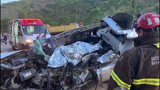 Motorista morre em acidente entre Manhuaçu e Realeza
