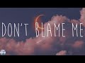 Taylor Swift - Don’t Blame Me (Lyrics)