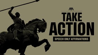 TAKE ACTION Affirmations - No Music Version - Theta Binaural
