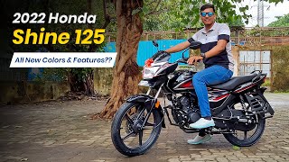 2022 Honda Shine 125 | New Changes In 2022 ?? New Colors \u0026 Features 😱 - Ride Review