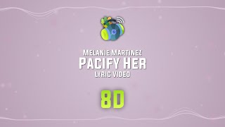 Melanie Martinez – Pacify Her (slowed down + reverb) Lyric Video | 8D songs #shorts