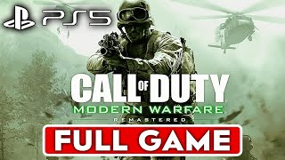 CALL OF DUTY 4 MODERN WARFARE REMASTERED PS5 Gameplay Walkthrough Part 1 Campaign FULL GAME 4K 60FPS