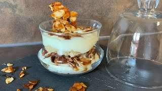 Vanille Mandel Glas Dessert / Vanilya Badem Bardak Tatlısı