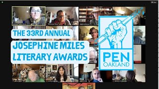 The 33rd Annual PEN Oakland Josephine Miles Literary Awards
