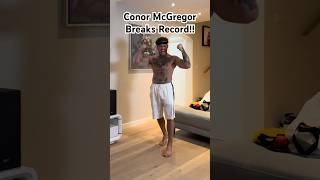 Conor McGregor breaks record on his FIRST attempt! (via:boxbollen)