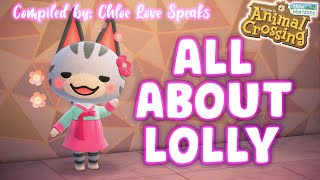 📌ALL ABOUT LOLLY🐱ラムネ,super cute Normal Cat villager who💕to Sing🎤 in Animal Crossing New Horizons !!!