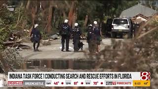 Indiana Task Force 1 conducting search and rescue efforts in Florida