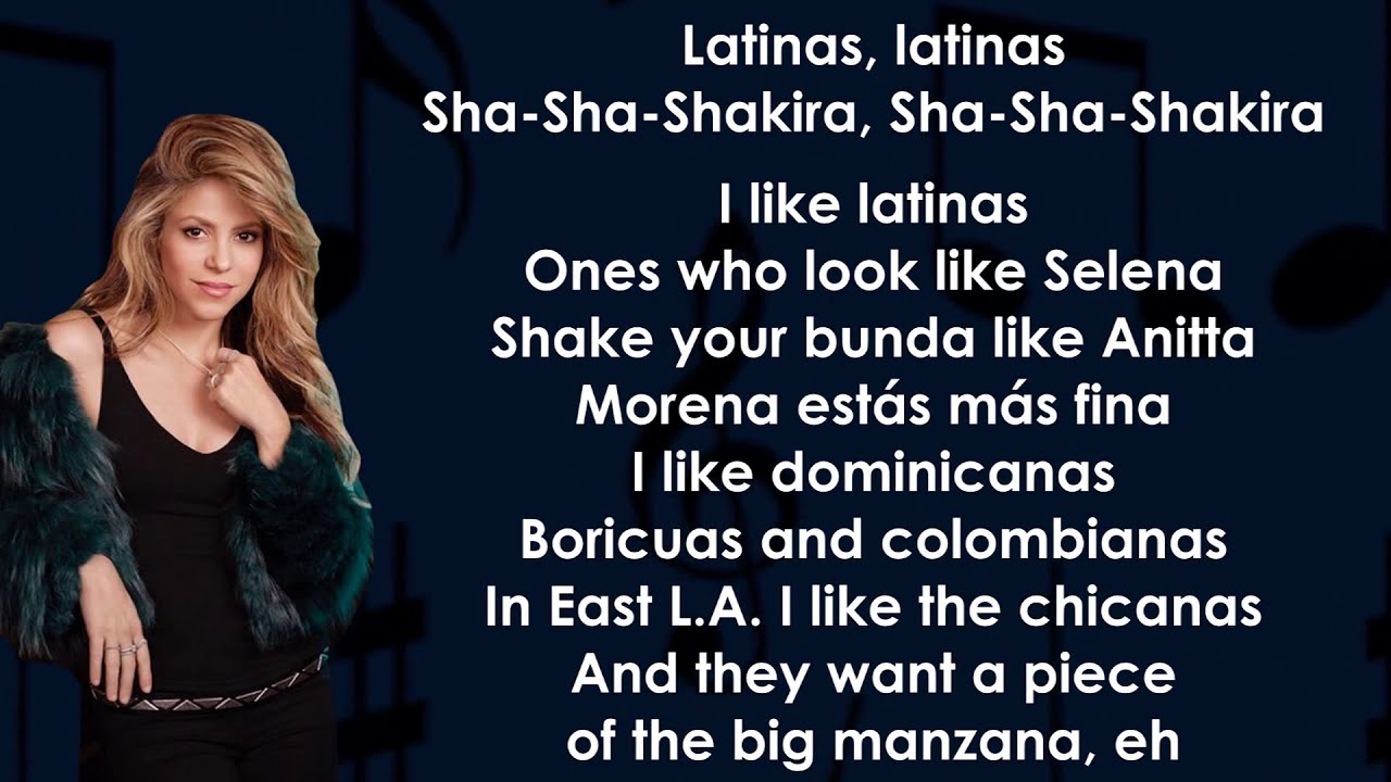 Black Eyed Peas, Shakira - Girl Like Me (Letra/Lyrics) - YouTube