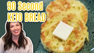 How to Make 90 Second Bread - Easy Keto Bread Recipe