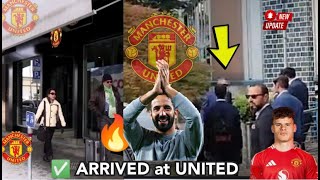 ✅ARRIVED at Man United to Complete Deal as star AGREES,agent storm Manchester United as Amorim...