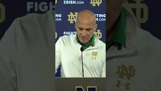 Pete Bevacqua On Marcus Freeman Extension Shorts