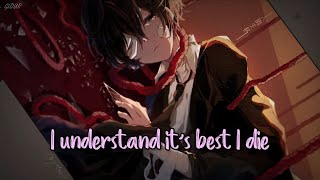 【Nightcore】 Self-Inflicted Achromatic (lyrics /deeper version)