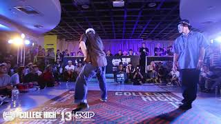 Popping 無雙個人賽 Best16 3 台北市大 木棉 vs 台北大學 YAN｜171010 College High Vol.13 Stage3