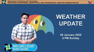 Public Weather Forecast issued at 5PM | January 5, 2025 - Sunday