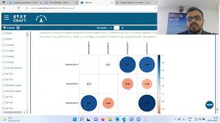 How to create a correlogram in STATCRAFT in 7 minutes | step by step method to create a correlogram