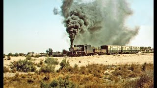 Narrow Gauge steam on the Nawabshaw branch, Mirpur Khas Pakistan with SP 4-6-0 No 138 with passenger