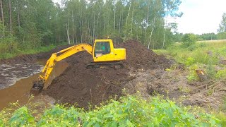 Digging a Pond from Start to Finish