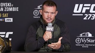 Petr Yan on Aljamain Sterling: 'In UFC History There's No One Who's Won the Belt That Way' | UFC 273