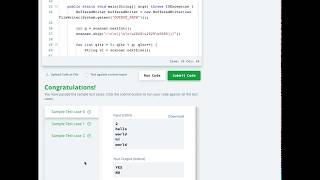 Hackerrank: Two Strings solution using a HashSet in Java