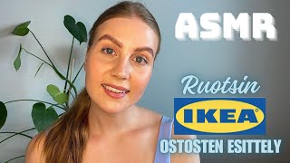 ASMR SUOMI - Ruotsin ostosten esittely 🇸🇪🇸🇪(shopping haul, whispering \u0026 tapping)