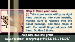 Purification (Taharah) in Islam.