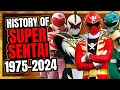 The Complete HISTORY of SUPER SENTAI - 1975 - 2024 ( Featuring Power Rangers )