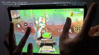 【Apex Mobile】ソロランククリップと簡単な解説 (1080p60,手元)