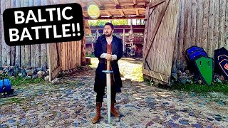 HISTORY OF TALLINN! TALES OF REVAL BATTLE SCENE - MAKING A MOVIE, VIRTUAL TOUR OF THE MEDIEVAL AGES!