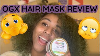 Hair washing Routine/OgX Hair Mask Product Review 💁🏽‍♀️