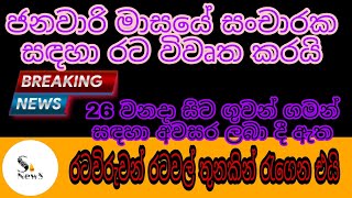 විදේශ රට වල සිටින ඔබට සුභ ආරංචියක්  ,26 වැනි දා සිට  ගුවන් ගමන් සඳහා රට විවෘත කරයි