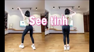 神曲《See tinh》🔥0基础跟跳燃脂，基础舞步 燃脂舞减脂舞