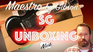 $79 Maestro (by Gibson) SG Unboxing and Project Plan - Junk or Good Bones?