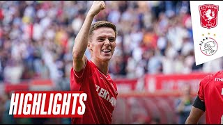 Twente BOVENLIGGENDE partij bij HEERLIJKE overwinning | FC Twente - Ajax (17-09-2023) | Highlights