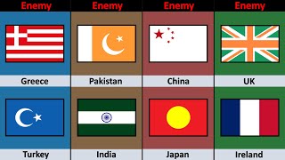 Enemy Countries Swap Flag Colors