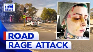 Police on the hunt for man allegedly involved in road rage incident in Sydney | 9 News Australia