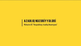 Azadlıq Nəzəriyyələri: \