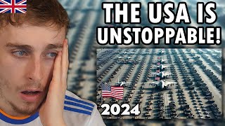 Brit Reacting to US Military Strength In 2024 | New Technologies