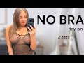 [4K] TRANSPARENT Lingerie | TRY-ON HAUL with LILAN