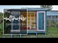 Sonia's garden room construction time lapse | Melwood Cabanas