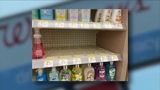 Supplies fly off store shelves