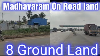 Commercial land for sale in Madhavaram Chennai Manali-Use Storage Godown-Industrial Shed