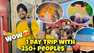 1 Day trip with 250+ Peoples 😍 | Akurdi Gurudwara ❤️| Pimpri Local Mandir’s | #pune #vlog236