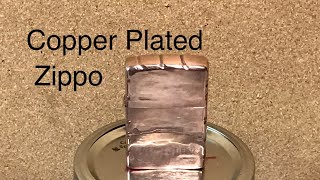 How To Nickel Plate And Copper Plate A Zippo