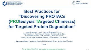 Best Practices for PROTACs - Assays and Cooperativity (Part 1B)