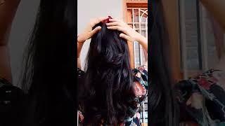 Hairstyle using flower part 2 #youtubeshorts #hairstyle