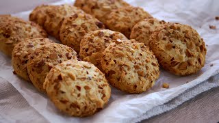 How to make almond cookies (crispy and crunchy)