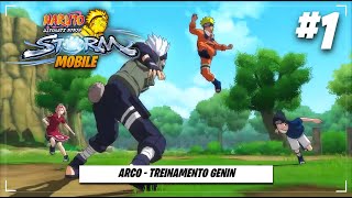 NARUTO ULTIMATE NINJA STORM (MOBILE) - PARTE 1: O INÍCIO DA JORNADA [4K60FPS]