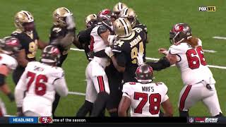 Mike Evans & Marshon Lattimore Scuffle | Bucs vs. Saints | NFL Week 1