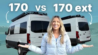 170 vs 170 Extended Sprinter Van | The BEST Layouts for Families
